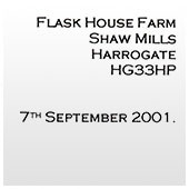 Flash House Farm - Reference